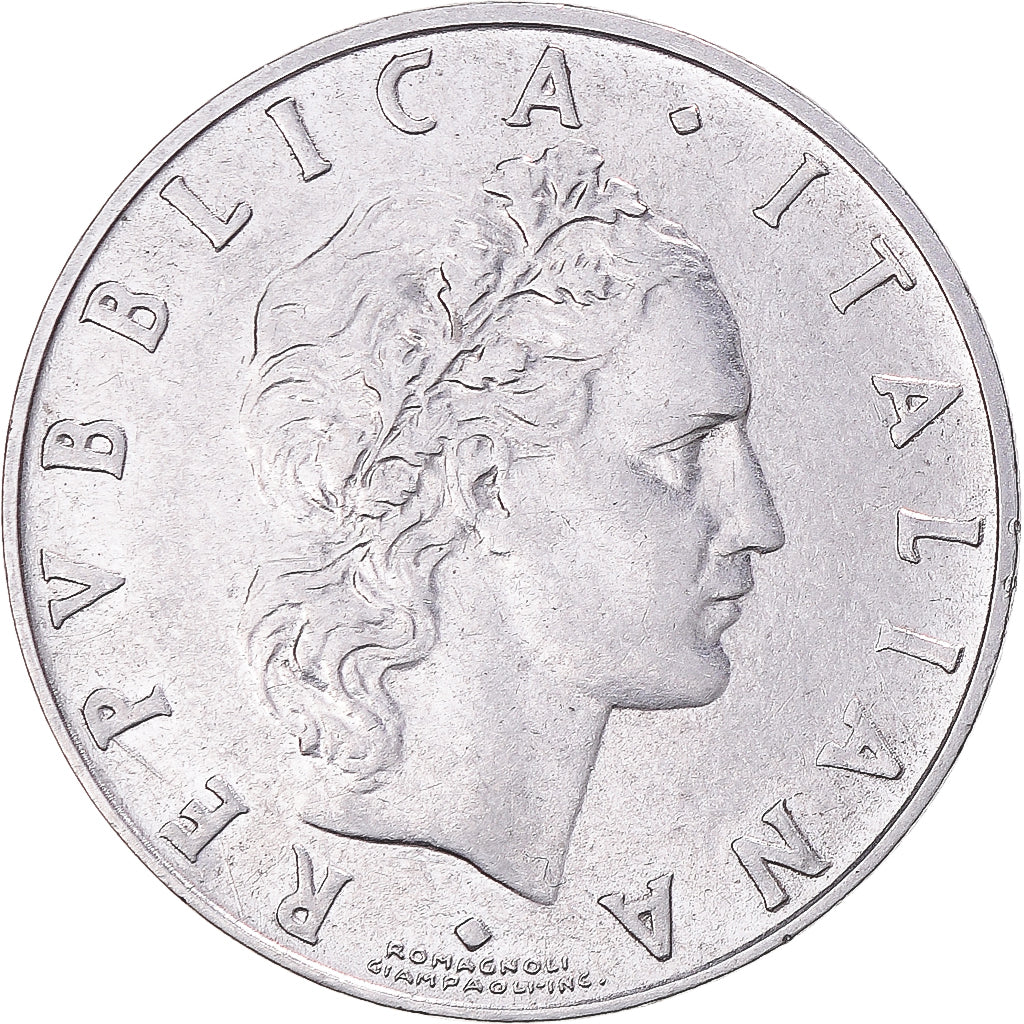 Moneda, Italia, 50 Lire, 1959