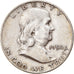 Coin, United States, Franklin Half Dollar, Half Dollar, 1954, U.S. Mint, Denver