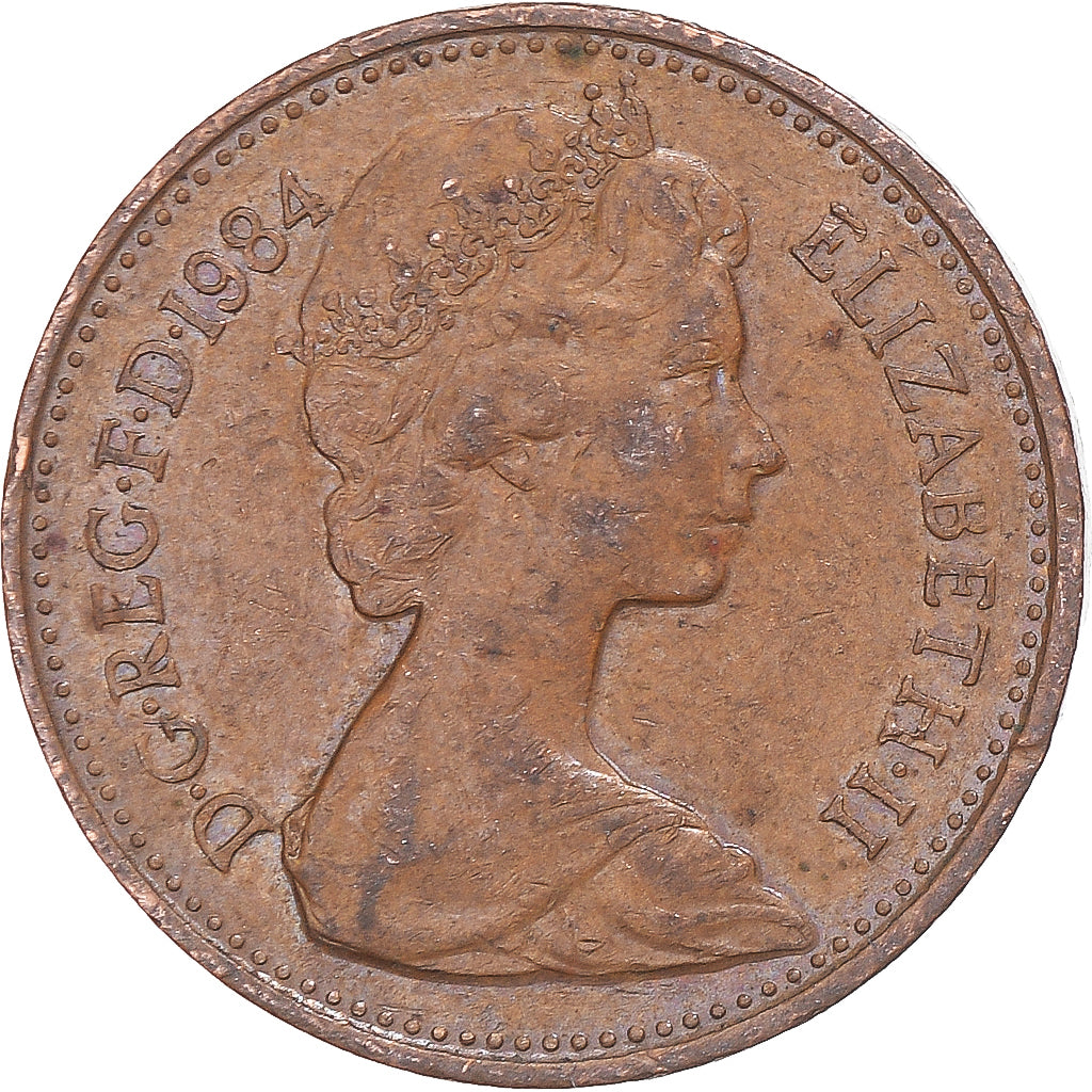 Moeda, Grã-Bretanha, Penny, 1984