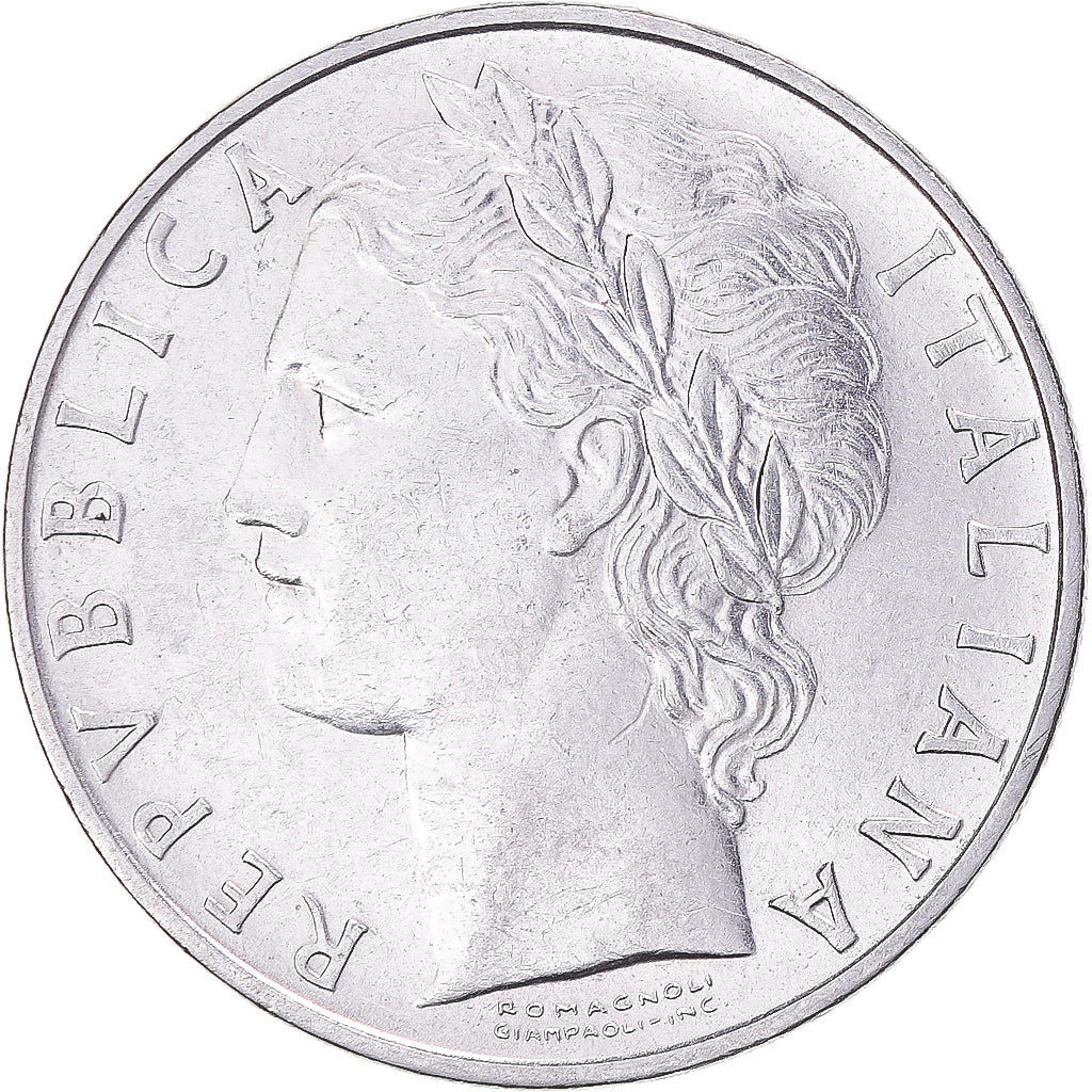 Moneda, Italia, 100 Lire, 1969