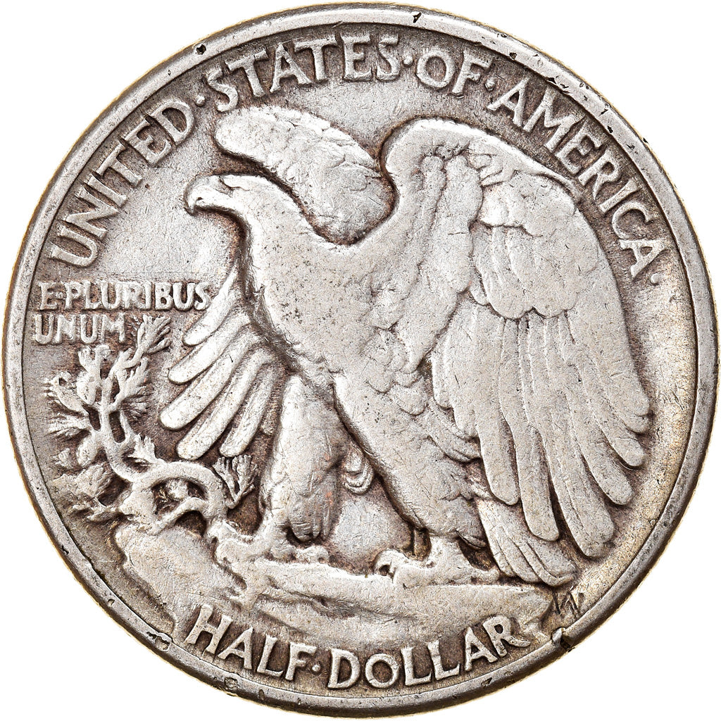 Coin, United States, Walking Liberty Half Dollar, Half Dollar, 1941, U.S. Mint