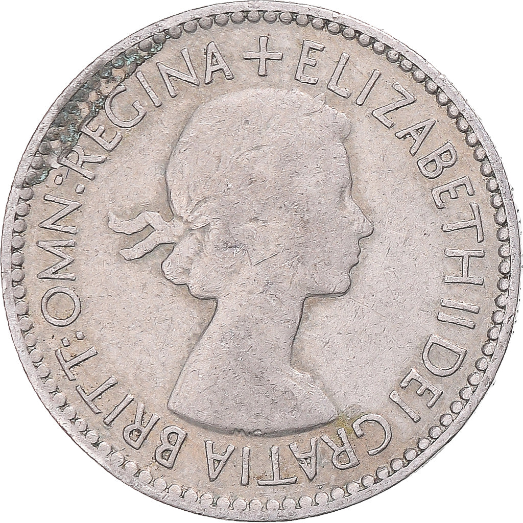 Moneta, Wielka Brytania, 6 Pence, 1953