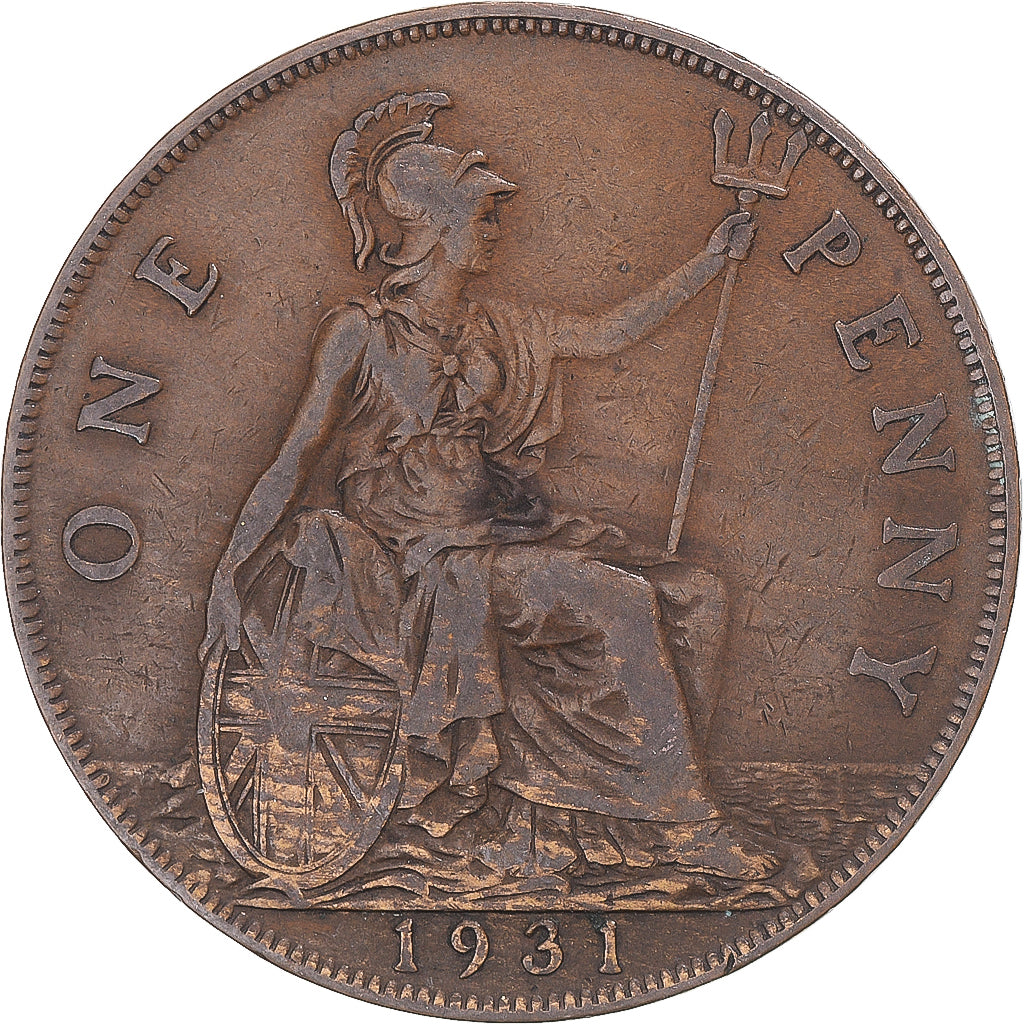 Moneta, Wielka Brytania, Penny, 1931