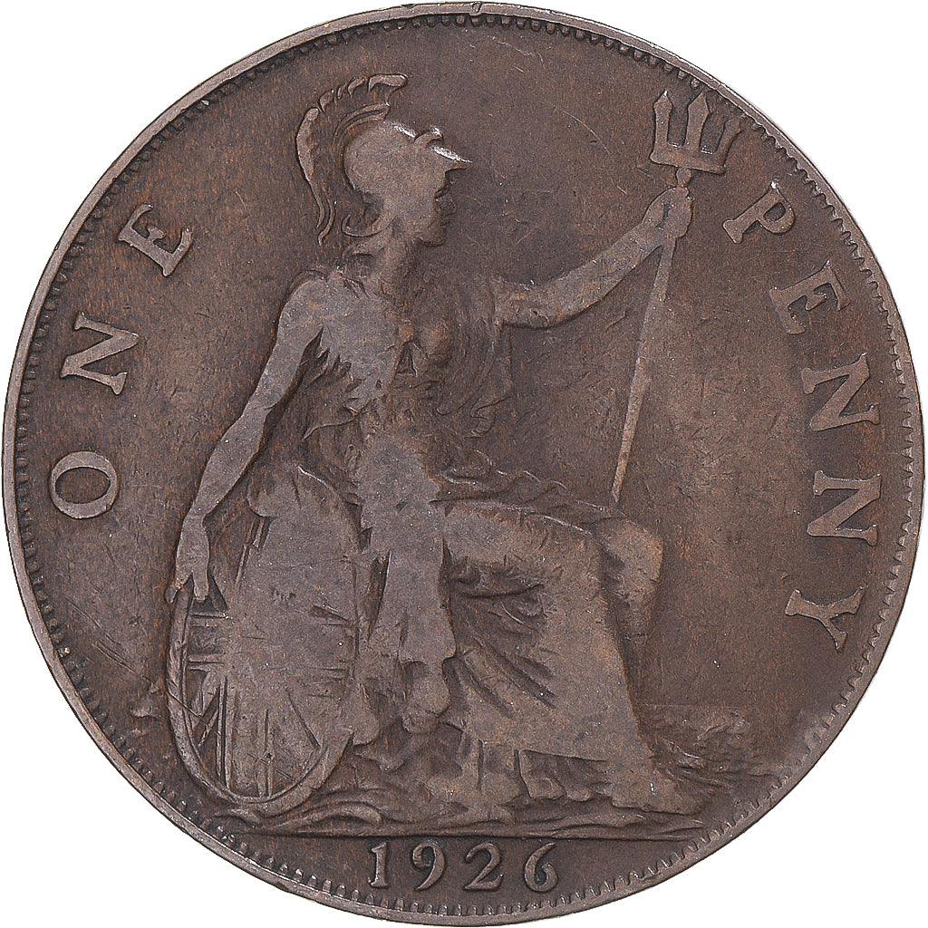 Monnaie, Grande-Bretagne, Penny, 1926