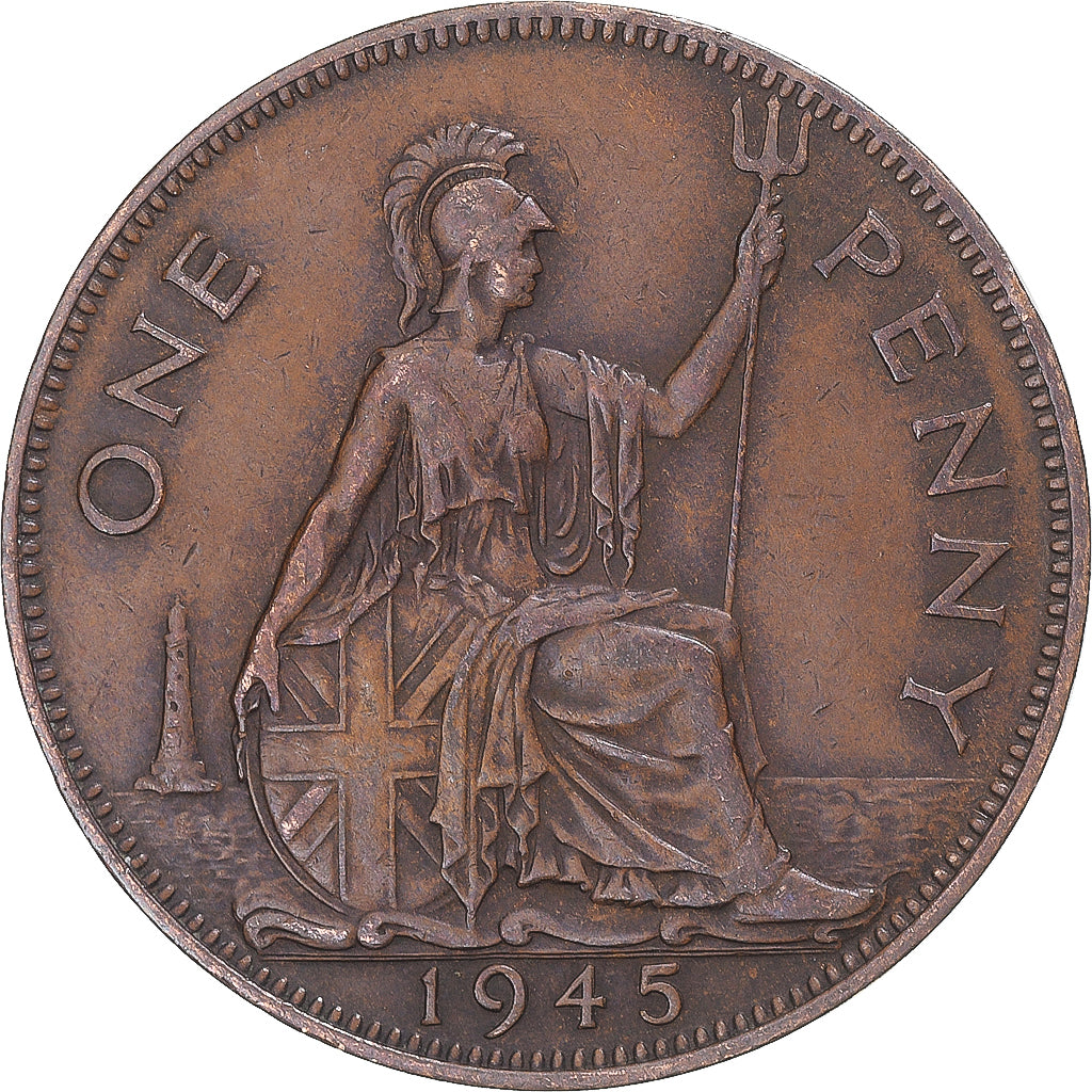 Moneta, Wielka Brytania, Penny, 1945