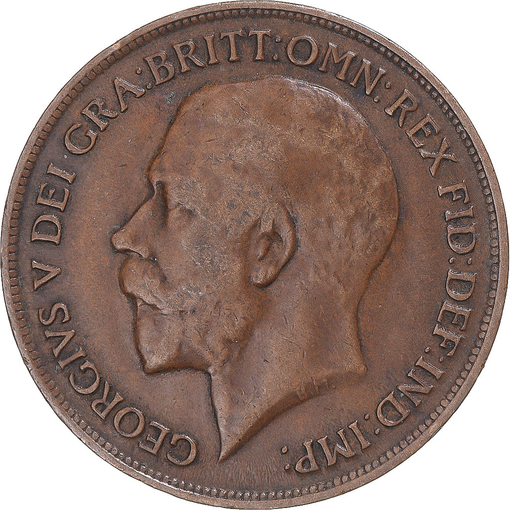 Coin, Great Britain, Penny, 1913