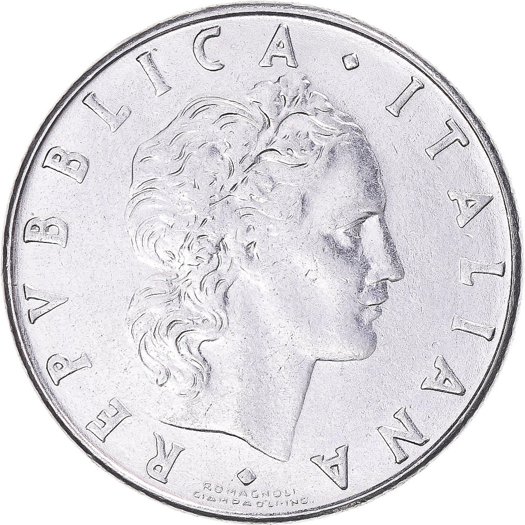 Moneda, Italia, 50 Lire, 1979