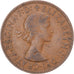 Münze, Großbritannien, 1/2 Penny, 1959