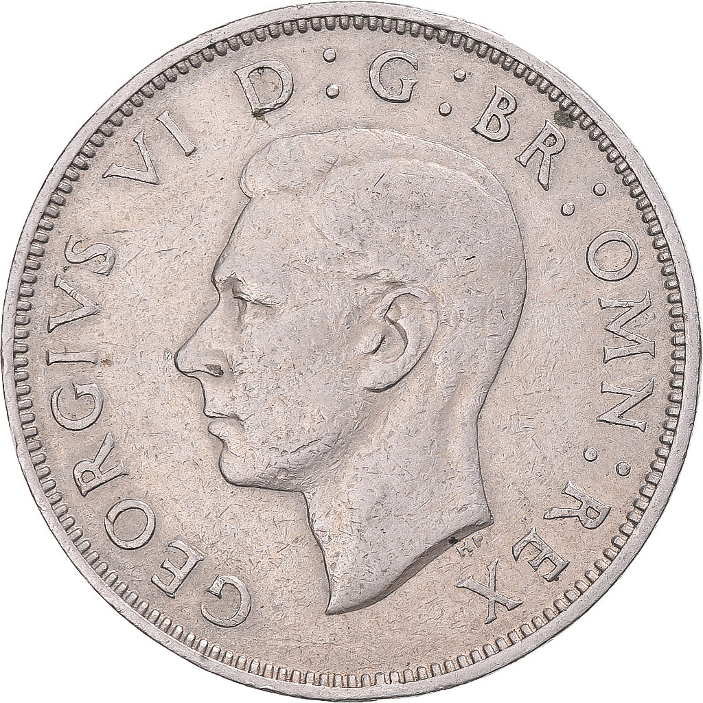 Monnaie, Grande-Bretagne, Florin, Two Shillings, 1948