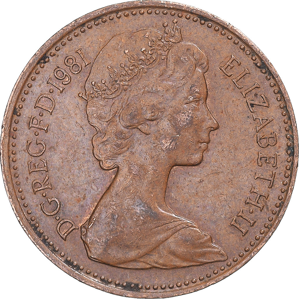 Moneta, Wielka Brytania, New Penny, 1981