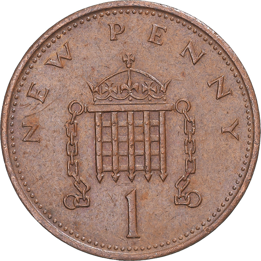 Moneta, Wielka Brytania, New Penny, 1981