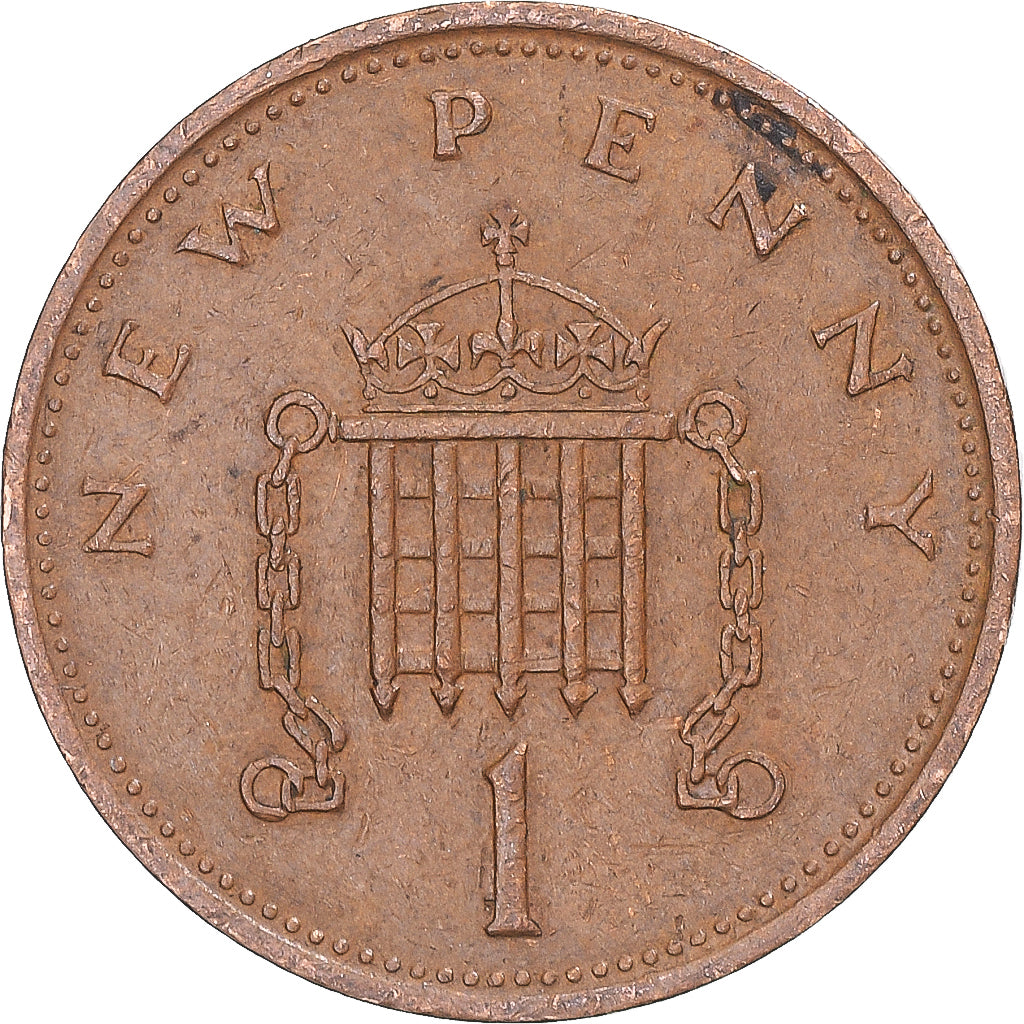 Moneta, Wielka Brytania, New Penny, 1980