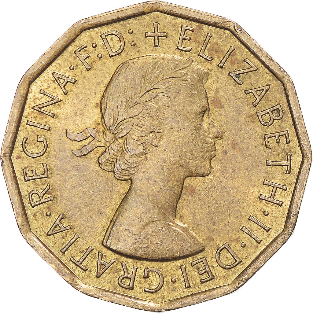 Monnaie, Grande-Bretagne, 3 Pence, 1967