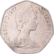 Coin, Great Britain, 50 New Pence, 1977