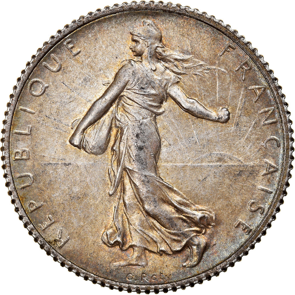 Monnaie, France, Semeuse, Franc, 1919, Paris, SUP+, Argent, Gadoury:467