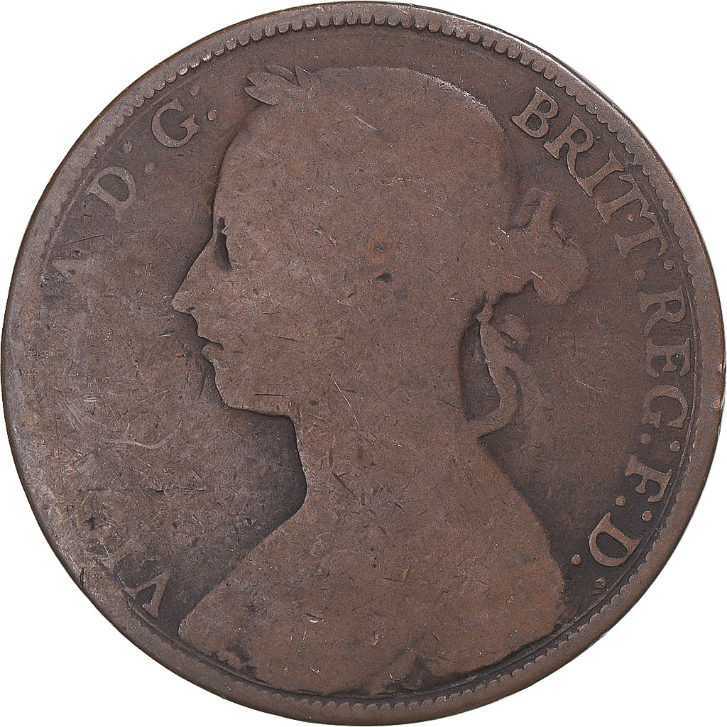 Monnaie, Grande-Bretagne, Penny, 1888