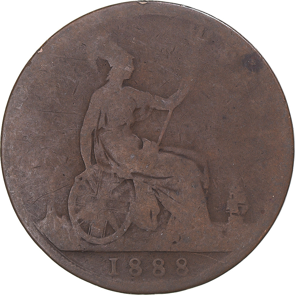 Monnaie, Grande-Bretagne, Penny, 1888