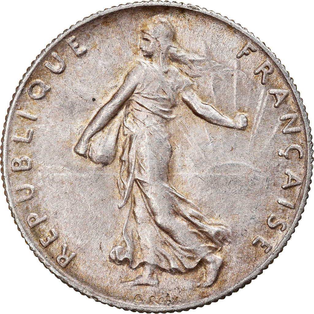 Münze, Frankreich, Semeuse, 50 Centimes, 1919, Paris, VZ, Silber, KM:854