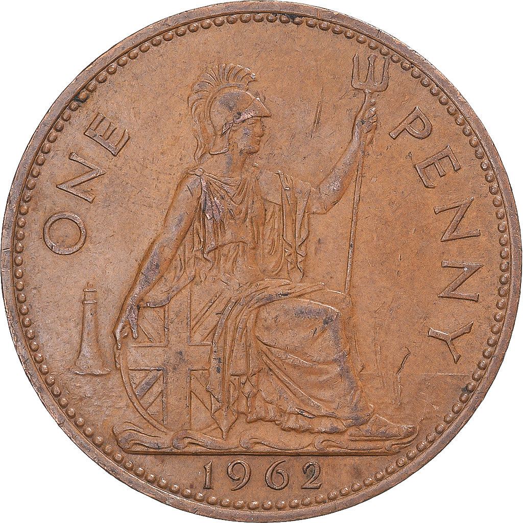 Moneta, Wielka Brytania, Penny, 1962