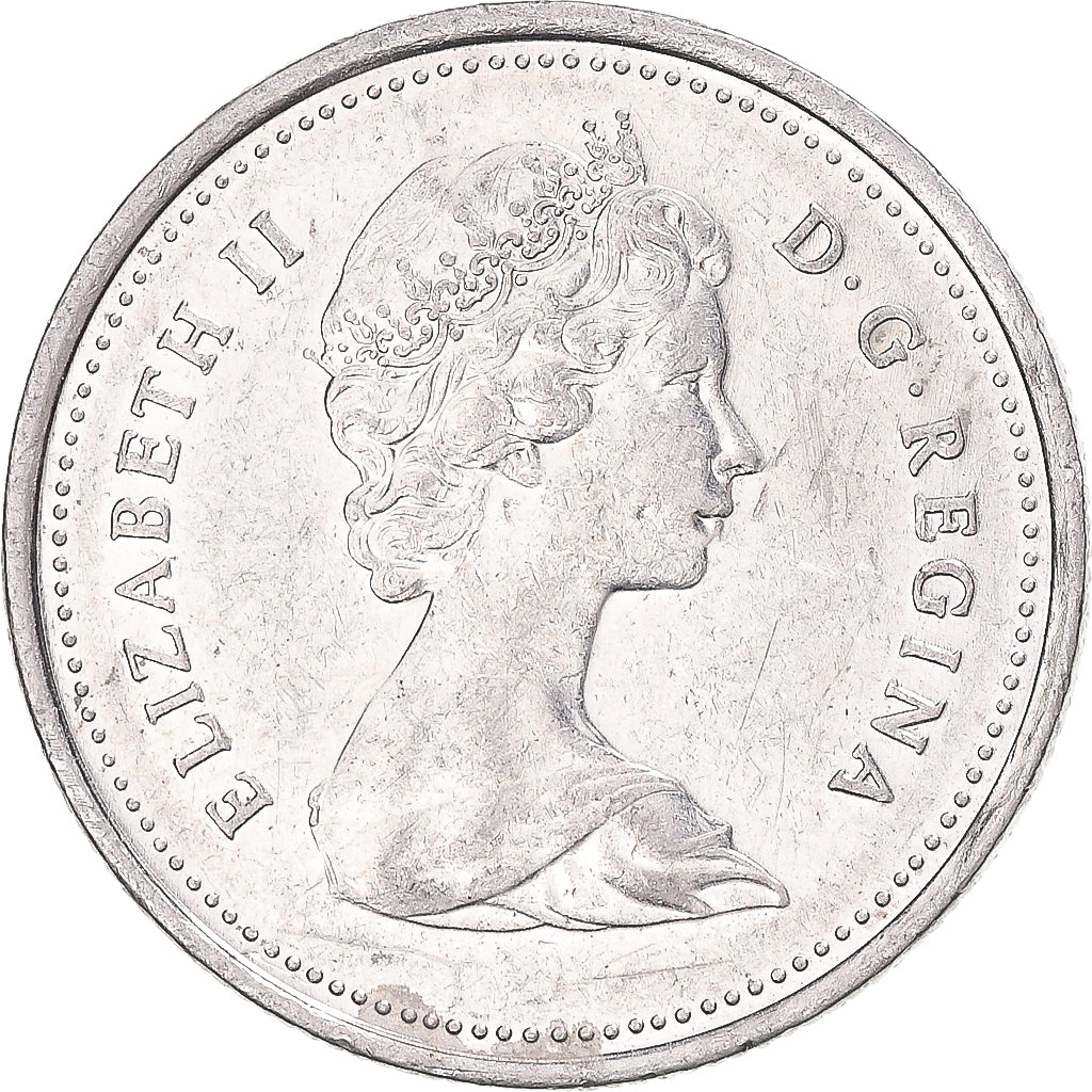 Moneta, Canada, 25 Cents, 1986