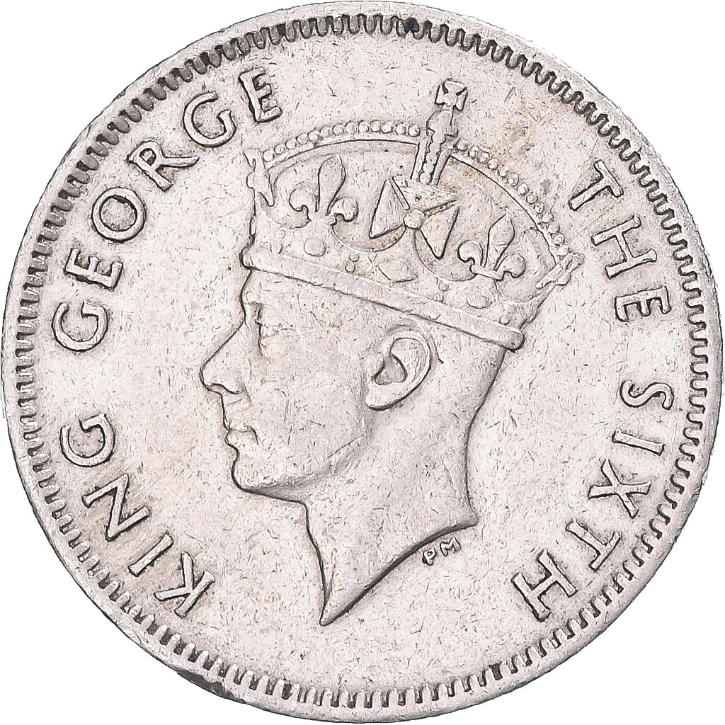 Moneda, Mauricio, 1/4 Rupee, 1950