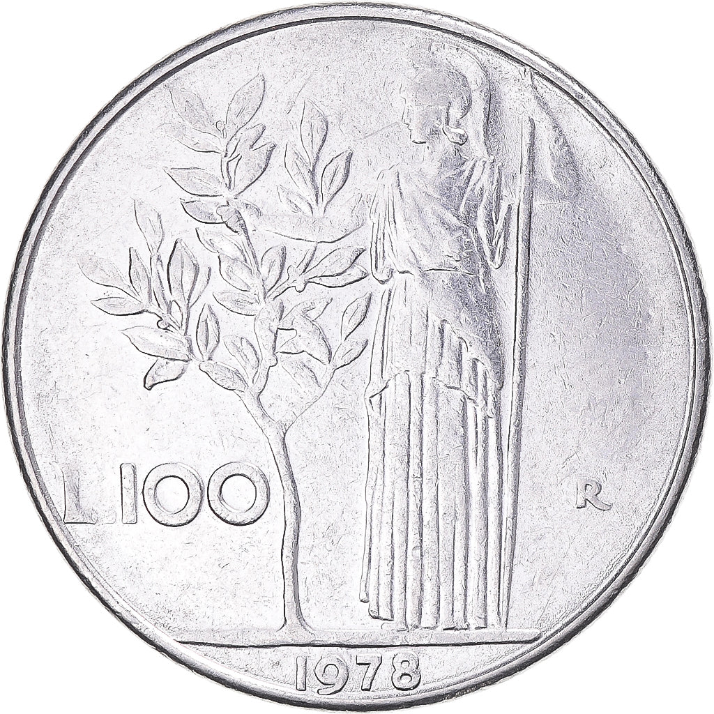 Moneda, Italia, 100 Lire, 1978