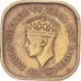 Moneda, Ceilán, 5 Cents, 1944