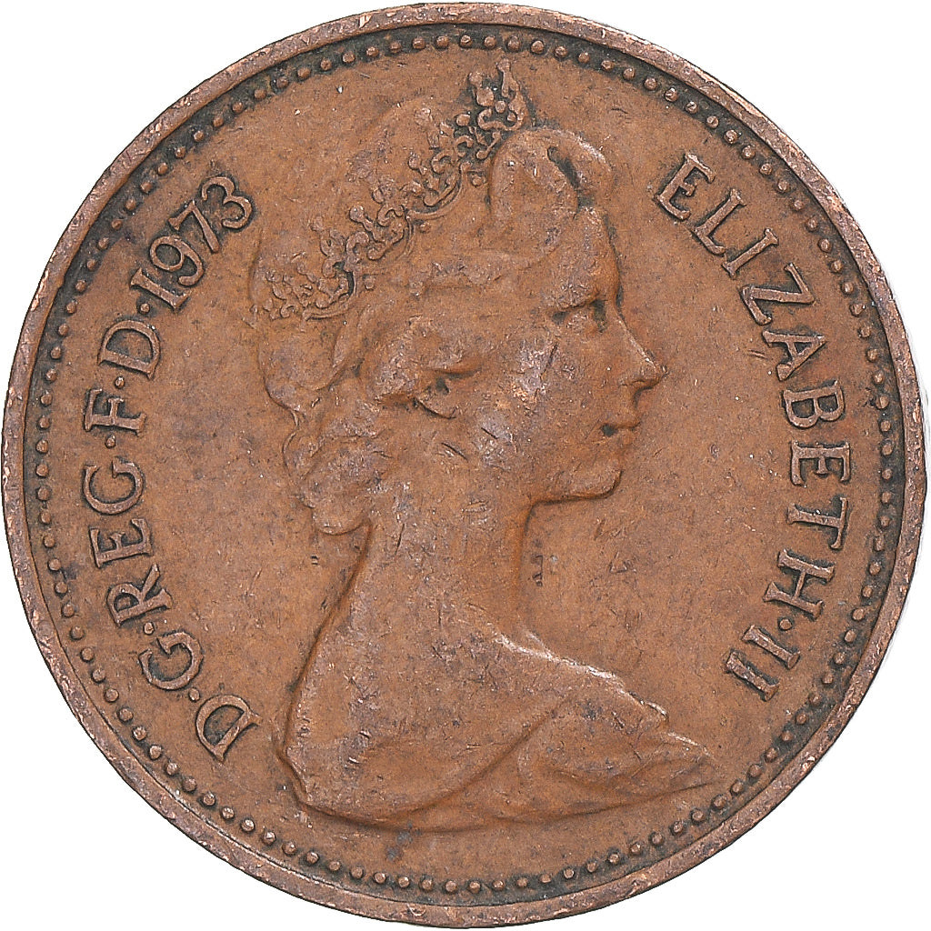 Moneda, Gran Bretaña, New Penny, 1973