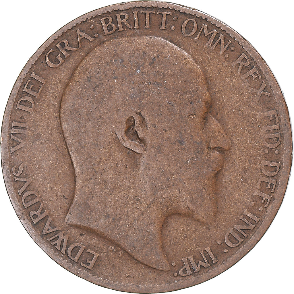 Monnaie, Grande-Bretagne, 1/2 Penny, 1908