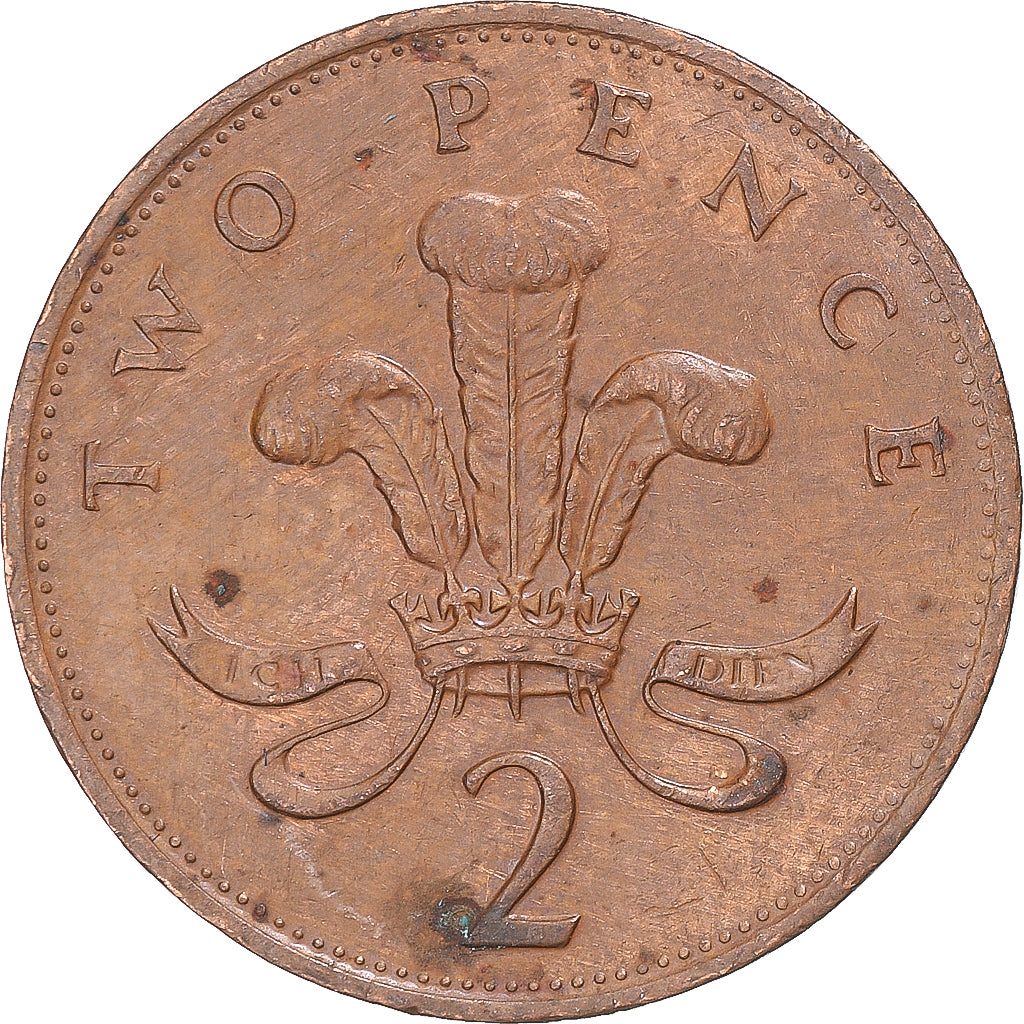 Coin, Great Britain, 2 Pence, 1988