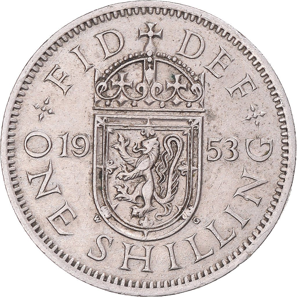 Moneta, Gran Bretagna, Shilling, 1953