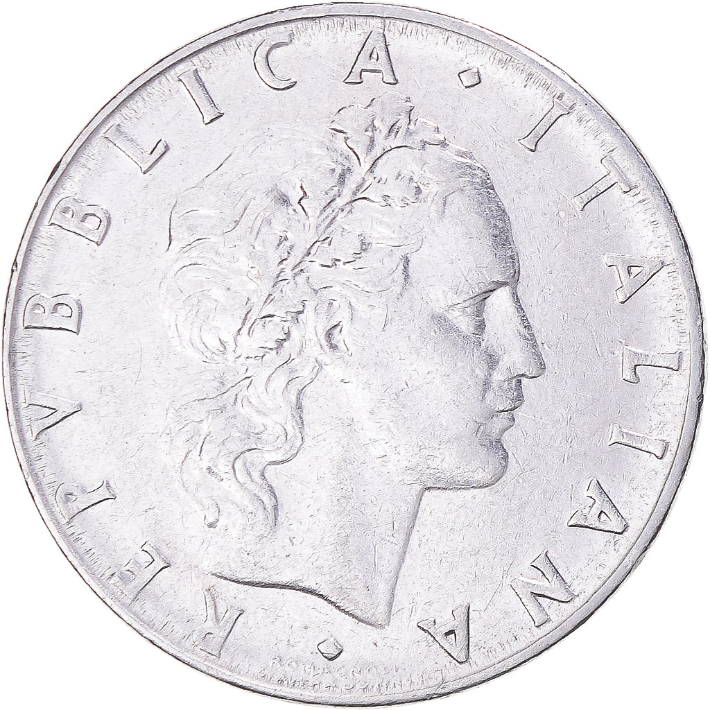 Moneda, Italia, 50 Lire, 1966