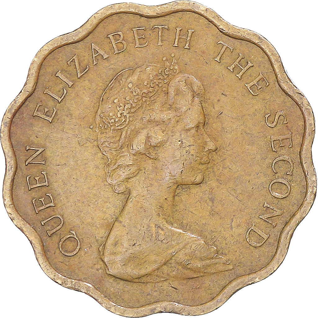 Coin, Hong Kong, 20 Cents, 1978