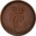 Coin, Denmark, Christian IX, Ore, 1888, Copenhagen, EF(40-45), Bronze, KM:792.1