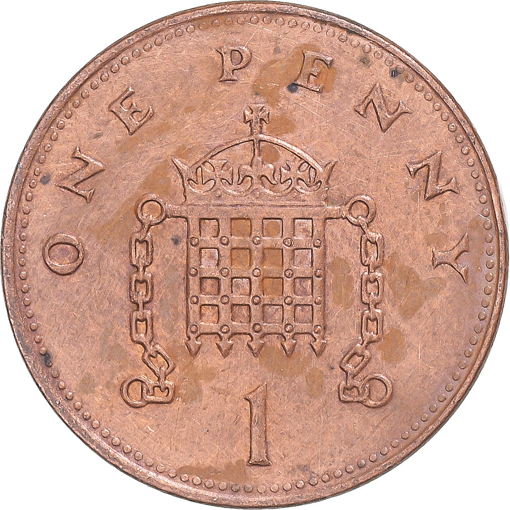 Moeda, Grã-Bretanha, Penny, 1996