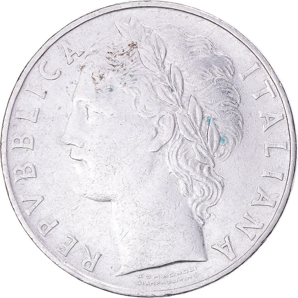 Münze, Italien, 100 Lire, 1956