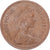 Coin, Great Britain, New Penny, 1975