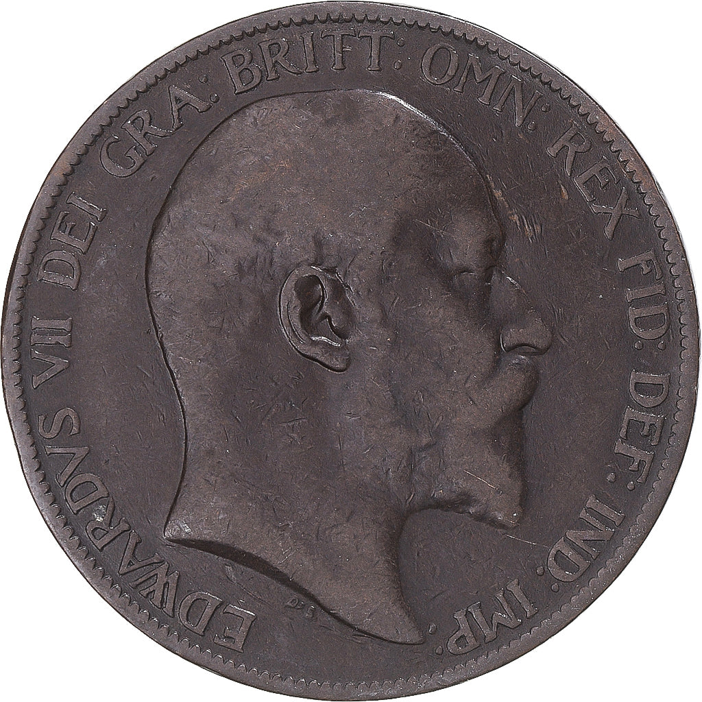 Moneta, Wielka Brytania, Penny, 1902