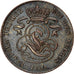 Moneda, Bélgica, Leopold I, 2 Centimes, 1861, Brussels, MBC, Cobre, KM:4.2