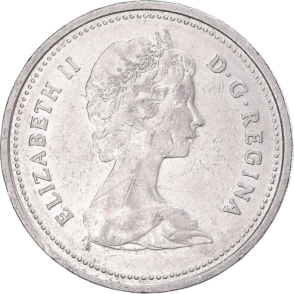 Moneta, Canada, 25 Cents, 1985