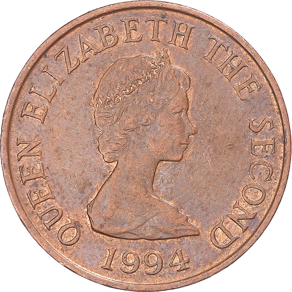 Münze, Jersey, Penny, 1994