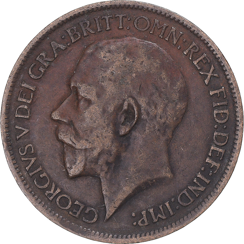 Monnaie, Grande-Bretagne, 1/2 Penny, 1918