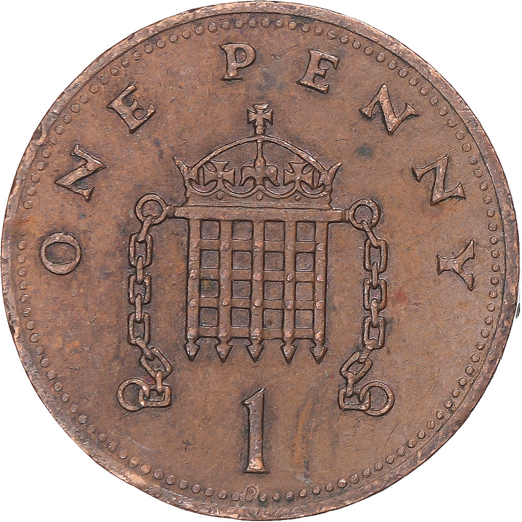 Coin, Great Britain, Penny, 1990
