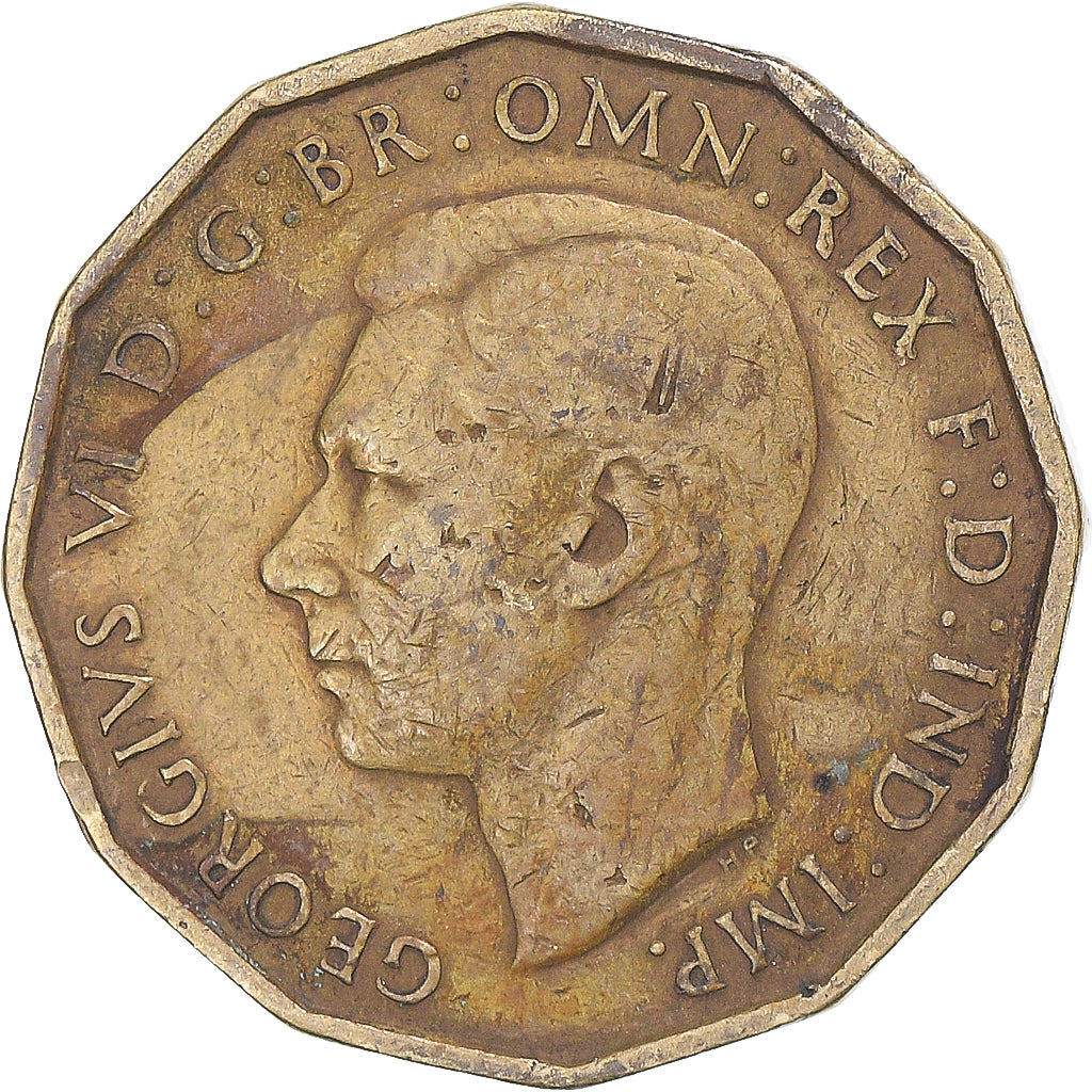 Moneta, Wielka Brytania, 3 Pence, 1937
