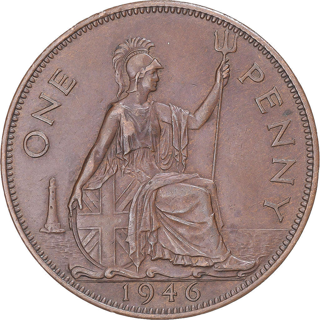 Monnaie, Grande-Bretagne, Penny, 1946