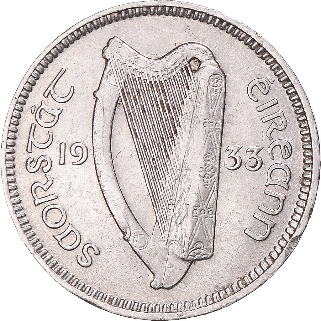 Coin, Ireland, 3 Pence, 1933