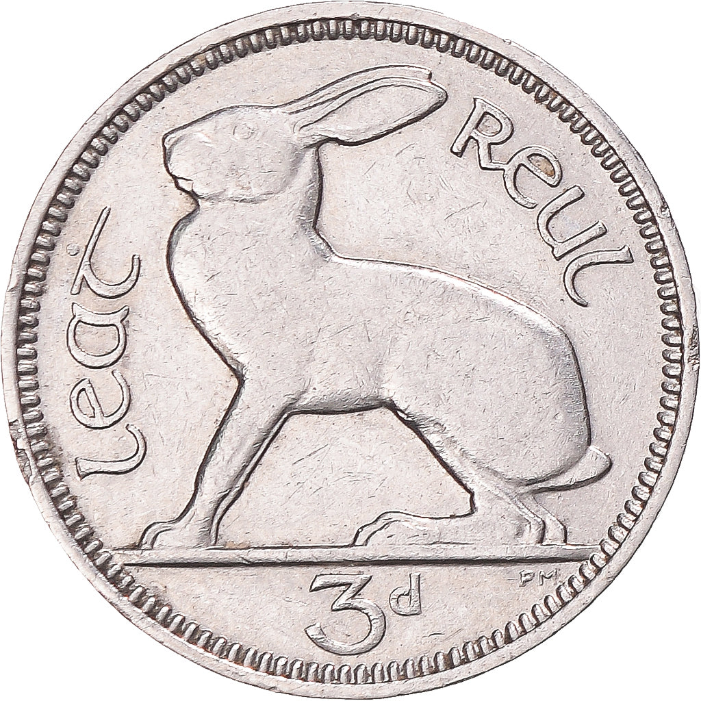 Coin, Ireland, 3 Pence, 1933