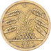 Monnaie, Allemagne, 5 Reichspfennig, 1925