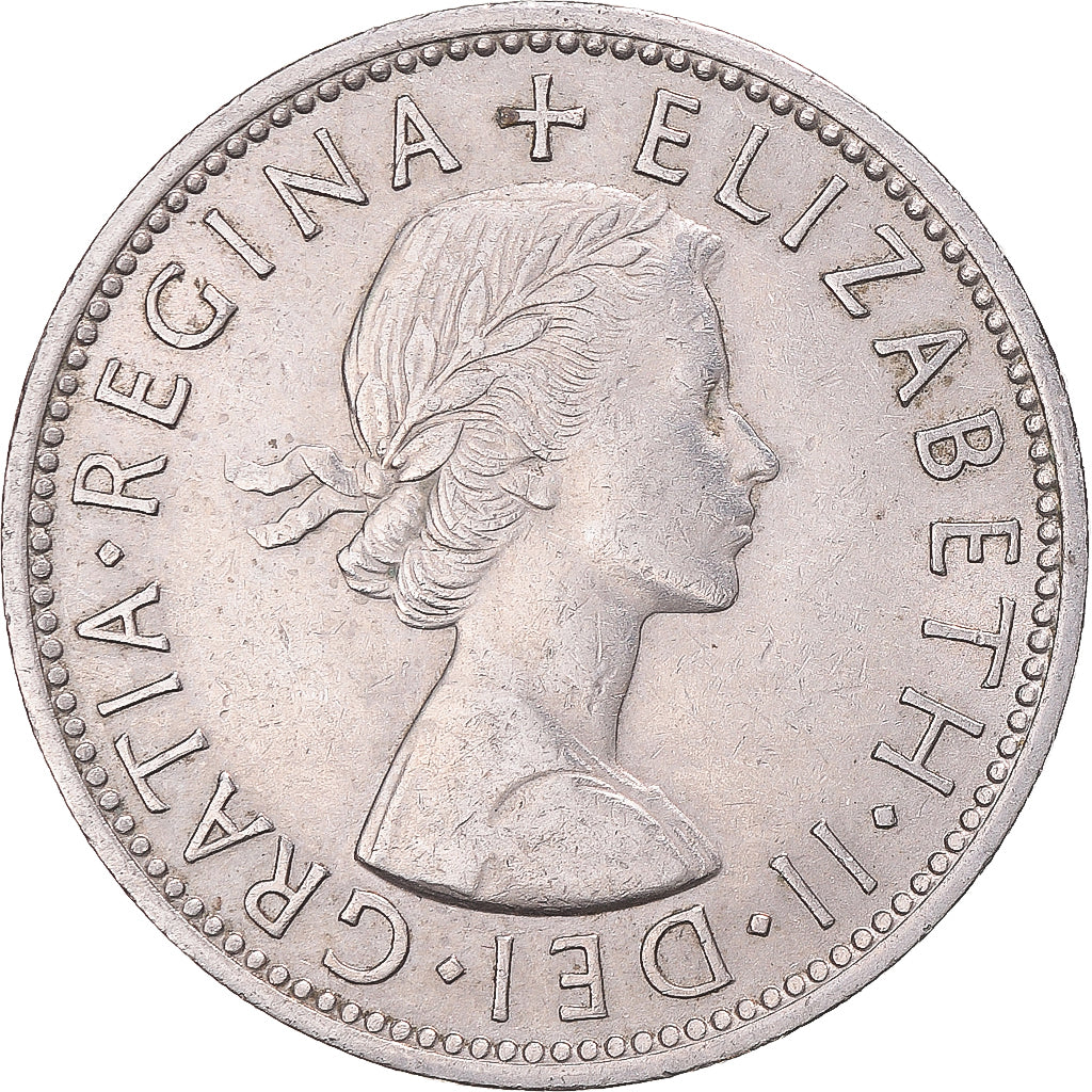 Coin, Great Britain, Florin, Two Shillings, 1954