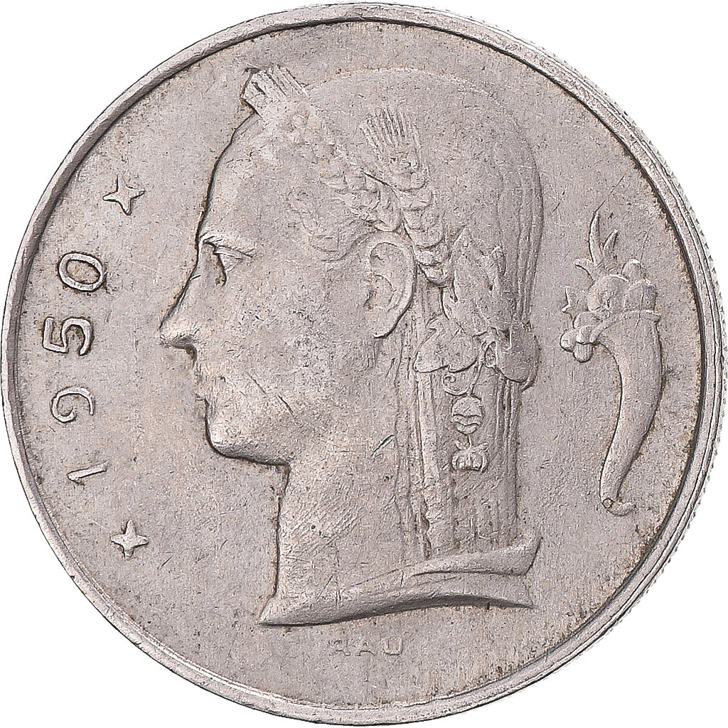Moneta, Belgia, Franc, 1950